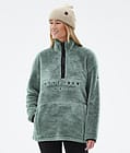 Dope Pile W 2022 Fleecegenser Dame Faded Green, Bilde 1 av 8