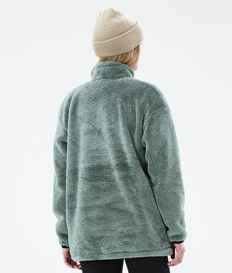 Dope Pile W 2022 Fleecegenser Dame Faded Green, Bilde 6 av 8