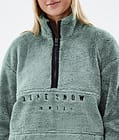 Dope Pile W 2022 Fleecegenser Dame Faded Green, Bilde 8 av 8