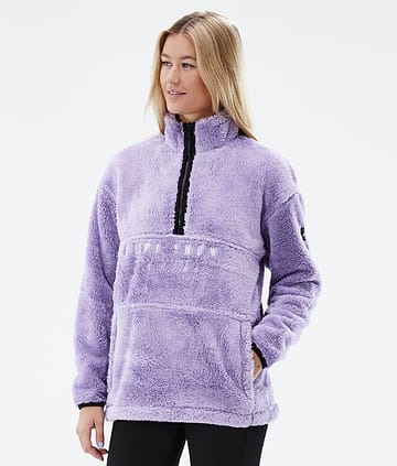 Dope Pile W 22 Fleecegenser Dame Faded Violet