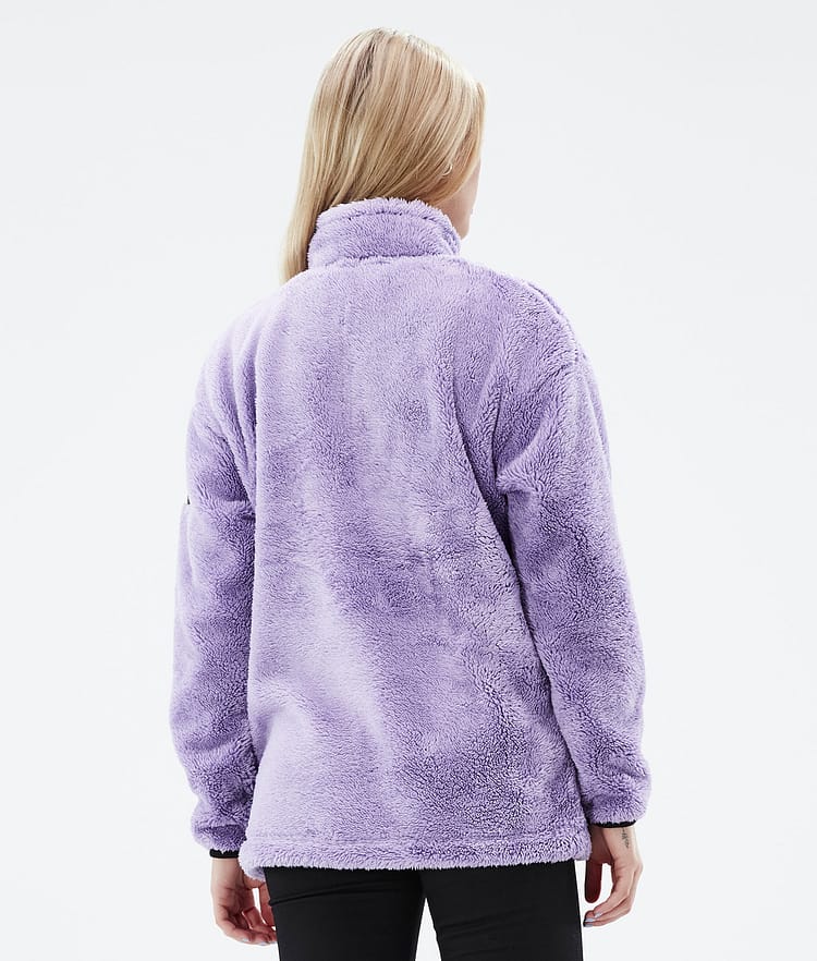 Dope Pile W 22 Fleecegenser Dame Faded Violet, Bilde 6 av 8