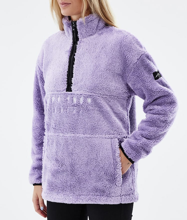 Dope Pile W 22 Fleecegenser Dame Faded Violet, Bilde 7 av 8