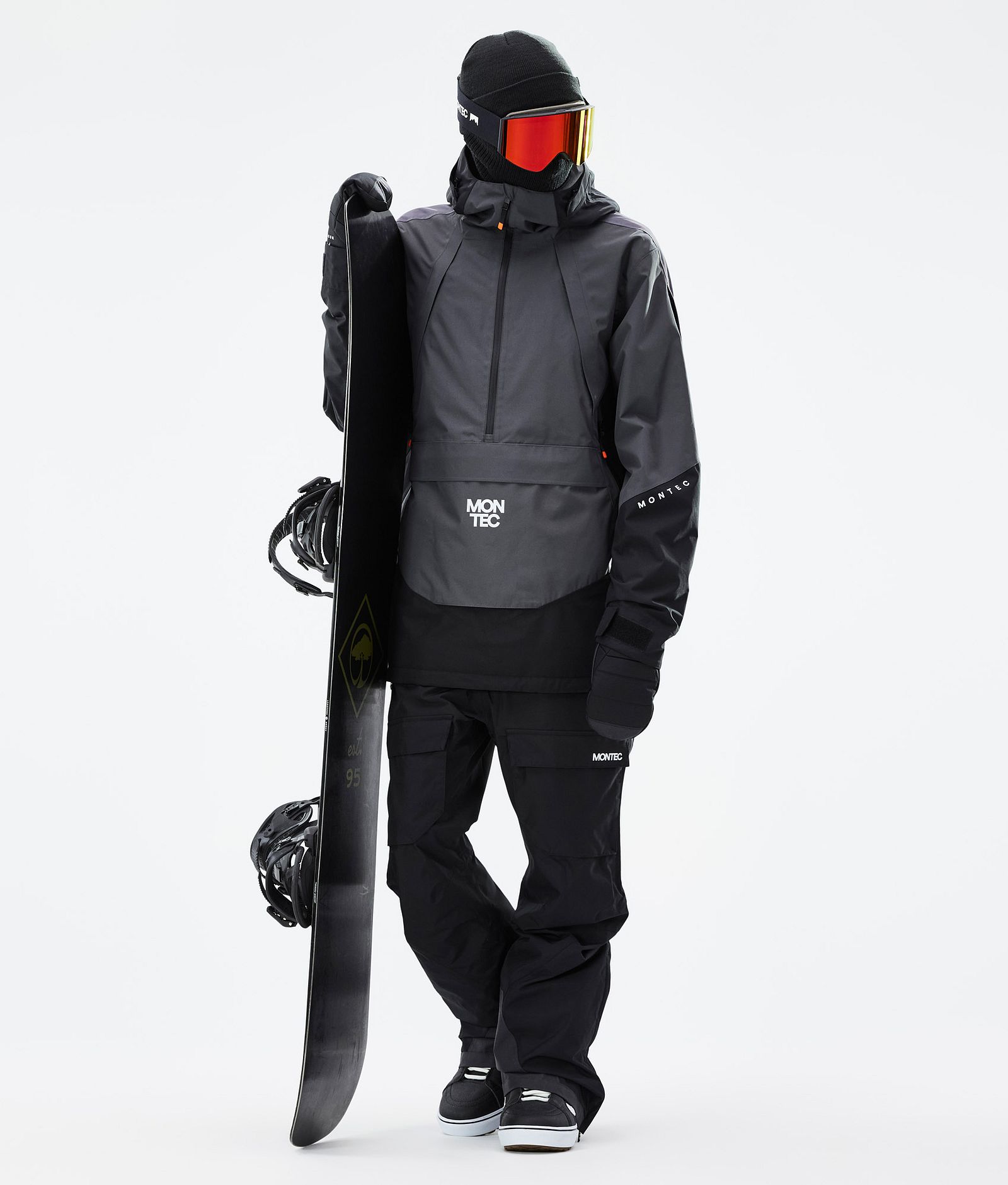Montec Apex Snowboardjakke Herre Phantom/Black/Pearl