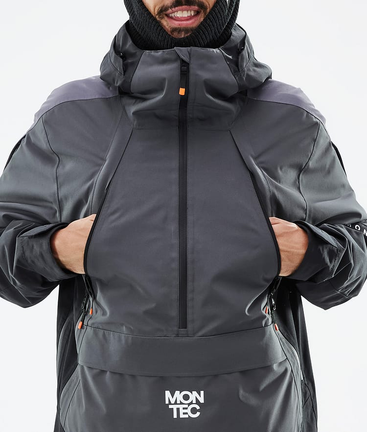 Montec Apex Snowboardjakke Herre Phantom/Black/Pearl