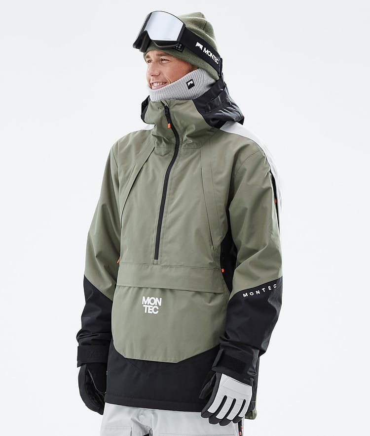 Montec Apex Snowboardjakke Herre Greenish/Black/Light Grey