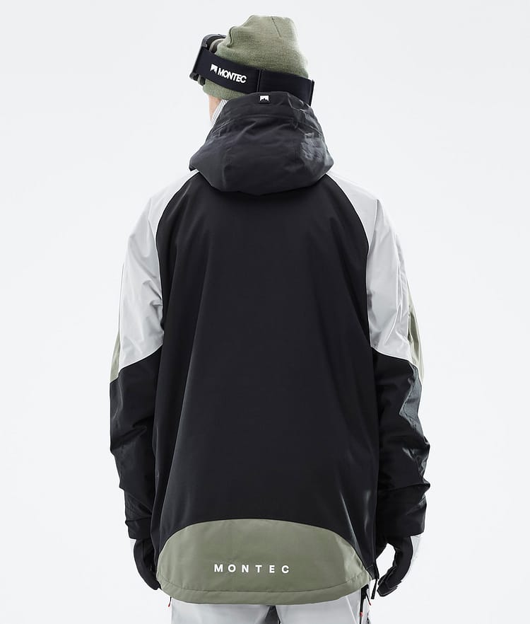 Montec Apex Snowboardjakke Herre Greenish/Black/Light Grey, Bilde 7 av 10