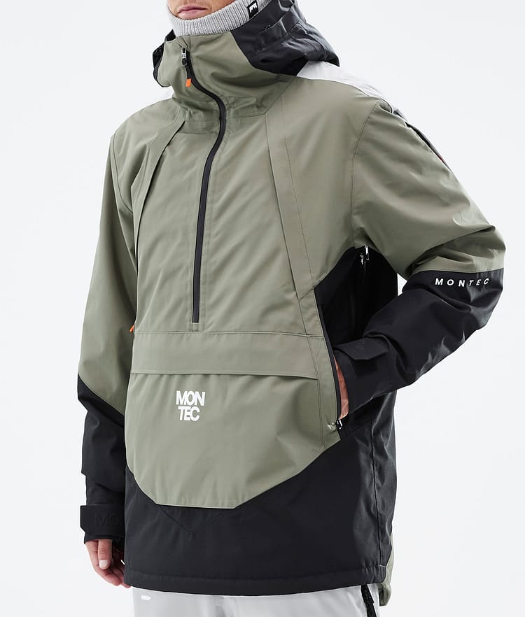 Montec Apex Snowboardjakke Herre Greenish/Black/Light Grey, Bilde 8 av 10