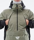 Montec Apex Snowboardjakke Herre Greenish/Black/Light Grey, Bilde 10 av 10