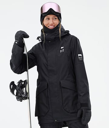 Montec Virago W Snowboardjakke Black