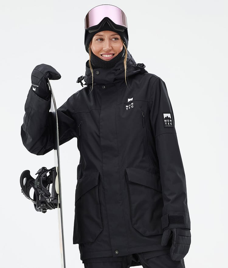 Montec Virago W Snowboardjakke Dame Black, Bilde 1 av 10