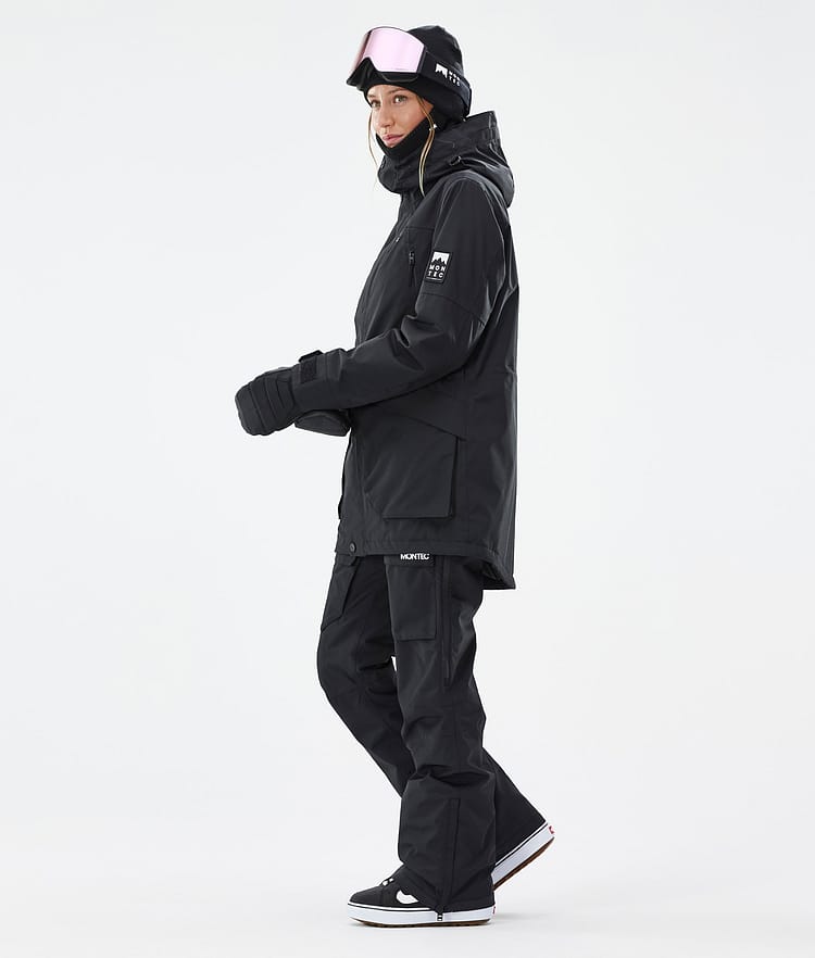 Montec Virago W Snowboardjakke Dame Black, Bilde 4 av 10