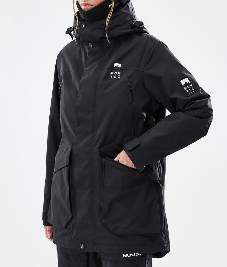 Montec Virago W Snowboardjakke Dame Black, Bilde 8 av 10