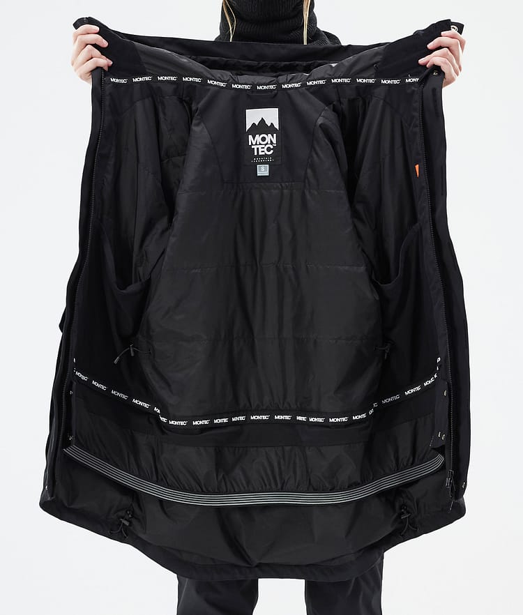 Montec Virago W Snowboardjakke Dame Black, Bilde 10 av 10