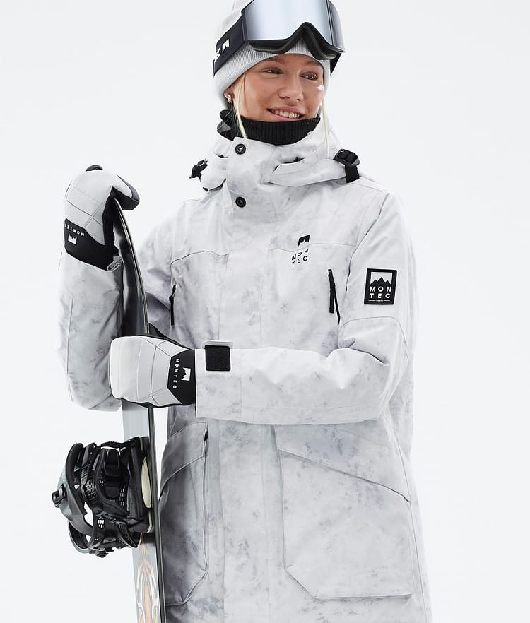Montec Virago W Snowboardjakke Dame White Tiedye Renewed, Bilde 2 av 10