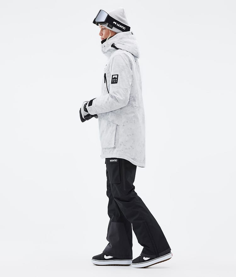 Montec Virago W Snowboardjakke Dame White Tiedye Renewed, Bilde 4 av 10