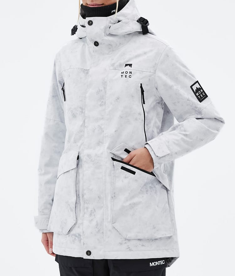 Montec Virago W Snowboardjakke Dame White Tiedye Renewed, Bilde 8 av 10