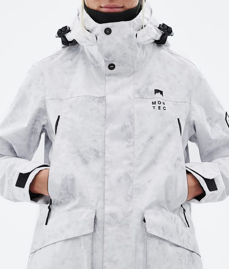 Montec Virago W Snowboardjakke Dame White Tiedye Renewed, Bilde 9 av 10