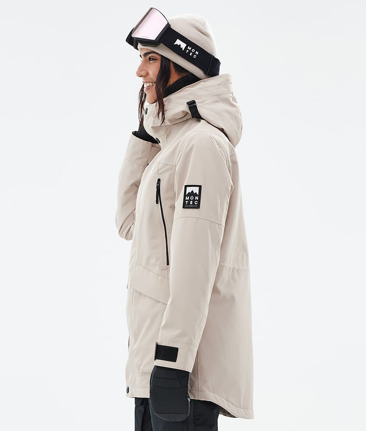 Montec Virago W Snowboardjakke Dame Sand Renewed, Bilde 6 av 10