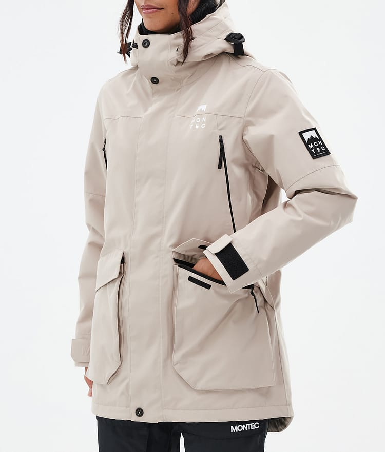 Montec Virago W Snowboardjakke Dame Sand Renewed, Bilde 8 av 10