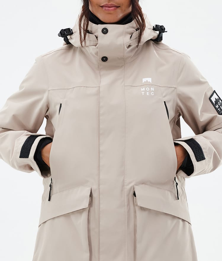 Montec Virago W Snowboardjakke Dame Sand Renewed, Bilde 9 av 10