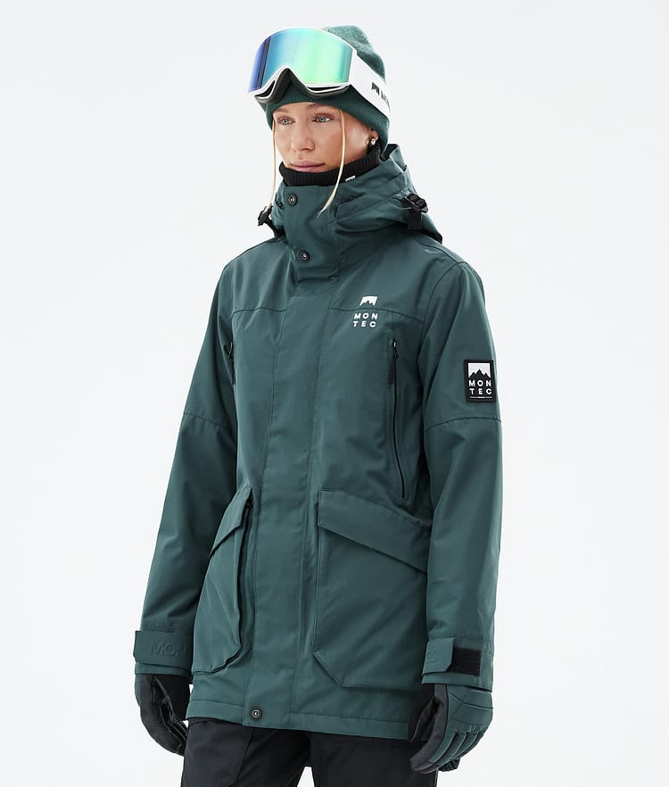 Montec Virago W Snowboardjakke Dame Dark Atlantic Renewed, Bilde 1 av 10