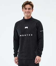 Montec Alpha Superundertøy overdel Herre Black