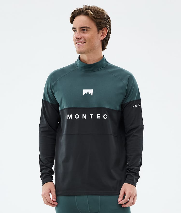 Montec Alpha Superundertøy overdel Herre Dark Atlantic/Black, Bilde 1 av 5