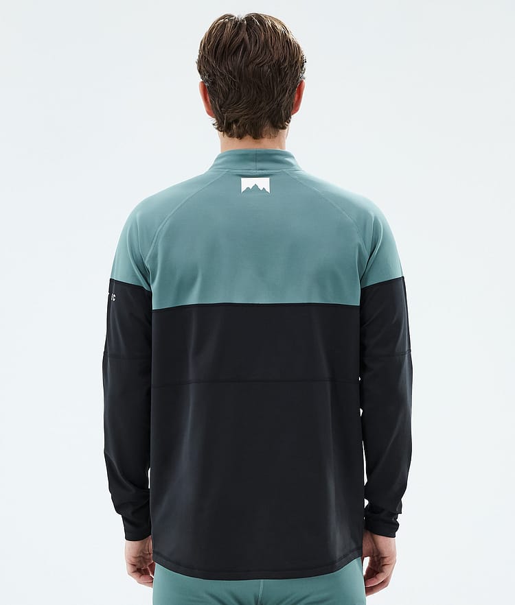Montec Alpha Superundertøy overdel Herre Atlantic/Black, Bilde 5 av 5