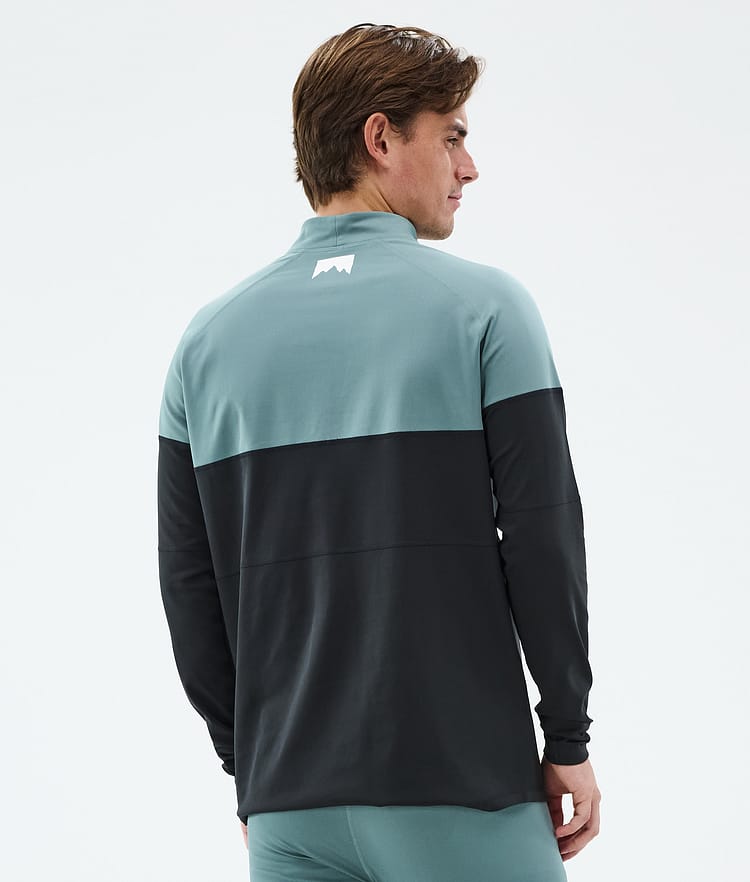 Montec Alpha Superundertøy overdel Herre Atlantic/Black, Bilde 5 av 5