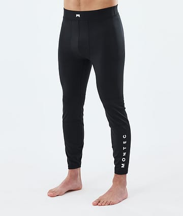 Montec Alpha Superundertøy bukse Black