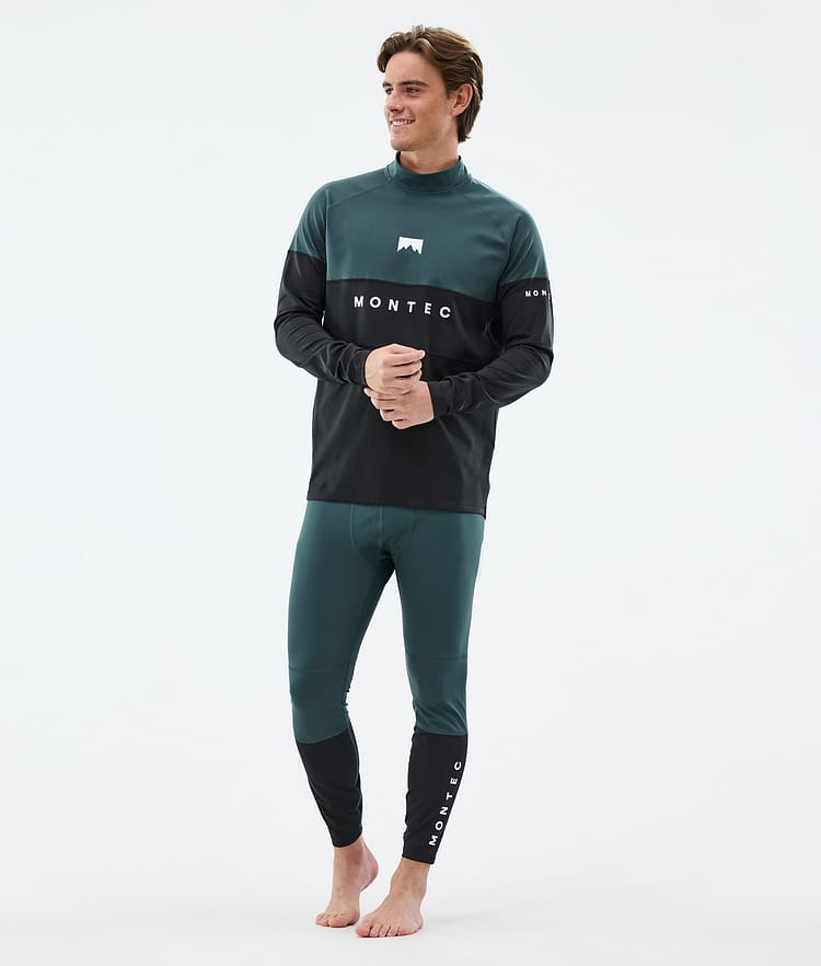 Montec Alpha Superundertøy bukse Herre Dark Atlantic/Black, Bilde 3 av 7