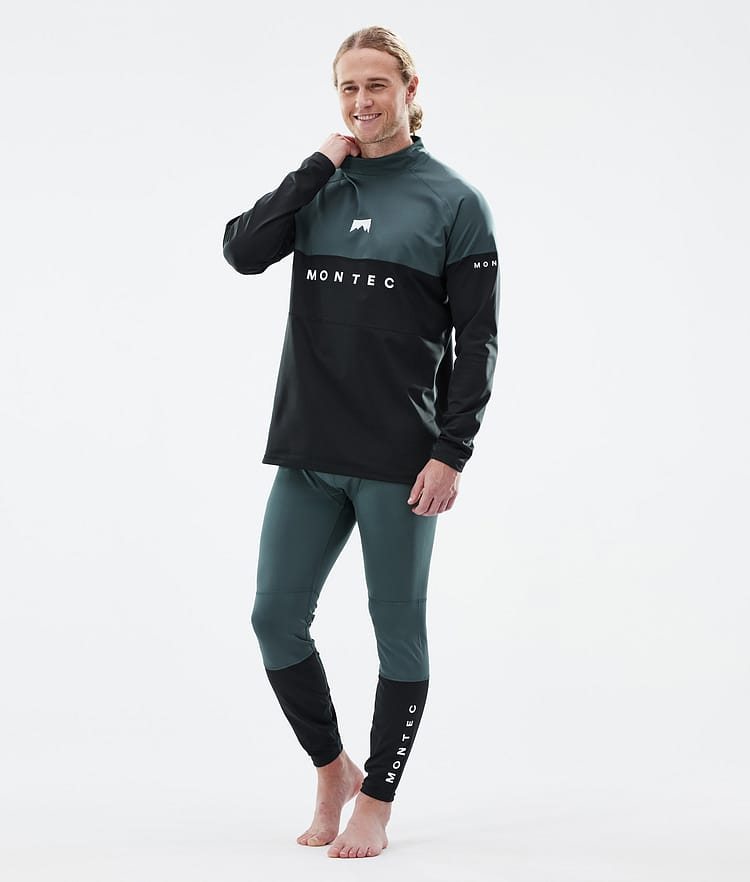 Montec Alpha Superundertøy bukse Herre Dark Atlantic/Black, Bilde 3 av 7