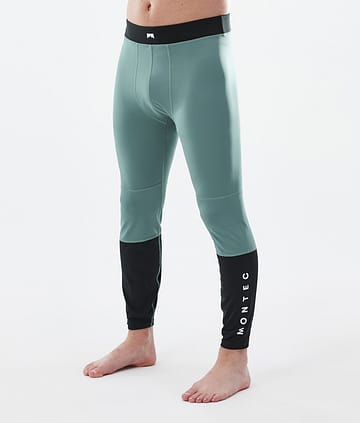 Montec Alpha Superundertøy bukse Herre Atlantic/Black