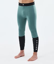 Montec Alpha Superundertøy bukse Herre Atlantic/Black