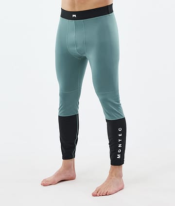 Montec Alpha Superundertøy bukse Herre Atlantic/Black