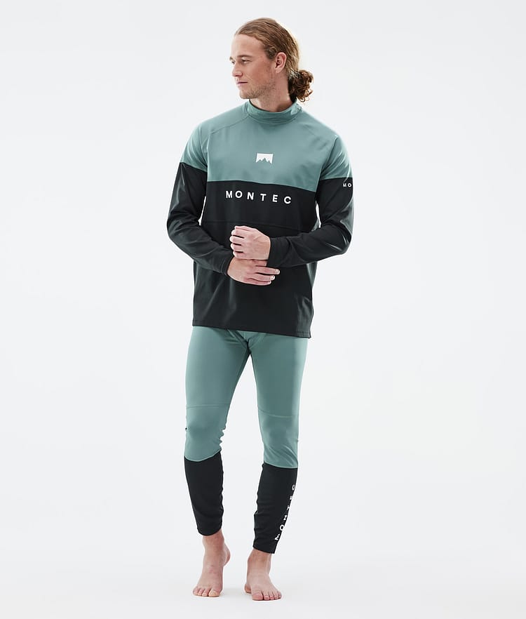 Montec Alpha Superundertøy bukse Herre Atlantic/Black, Bilde 3 av 7