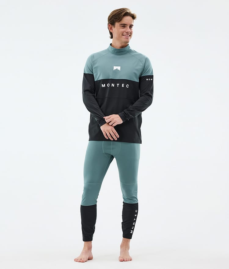 Montec Alpha Superundertøy bukse Herre Atlantic/Black, Bilde 3 av 7