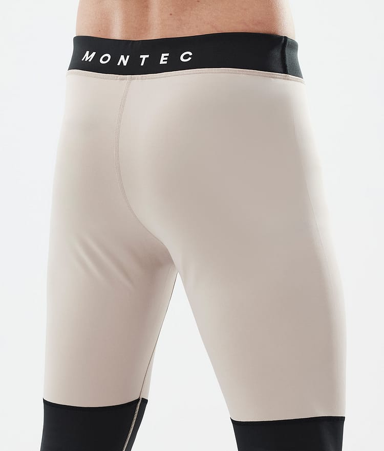 Montec Alpha Superundertøy bukse Herre Sand/Black/Metal Blue, Bilde 6 av 7