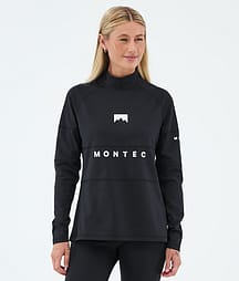 Montec Alpha W Superundertøy overdel Dame Black