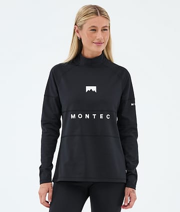 Montec Alpha W Superundertøy overdel Black