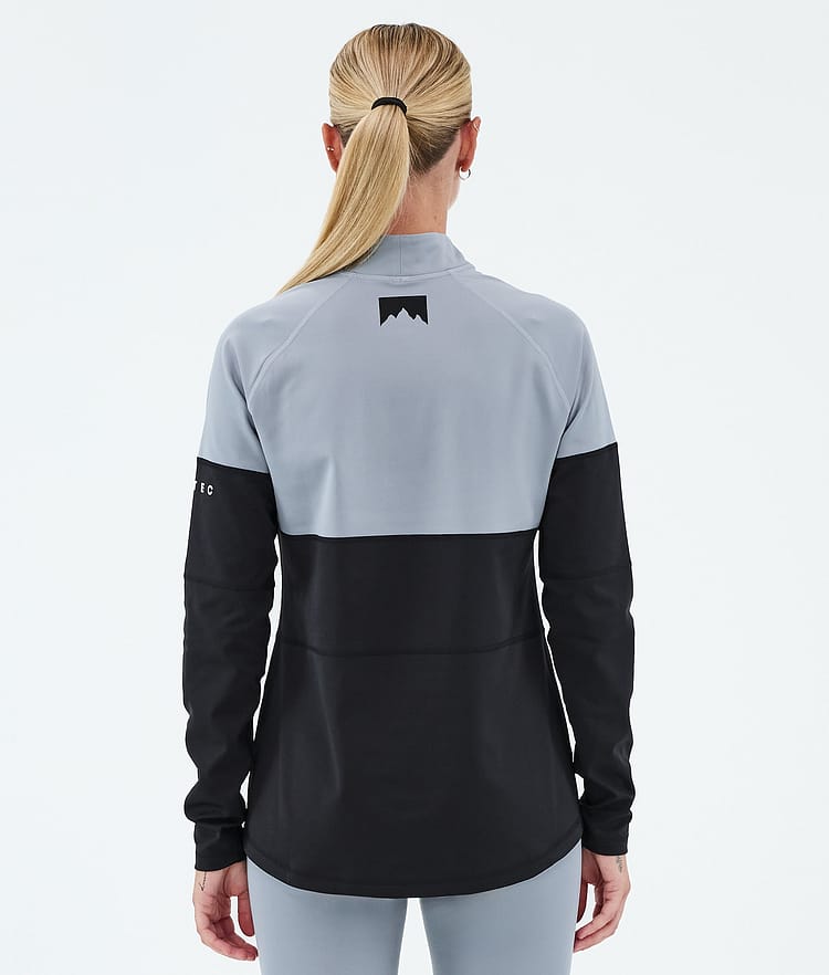 Montec Alpha W Superundertøy overdel Dame Soft Blue/Black, Bilde 5 av 5