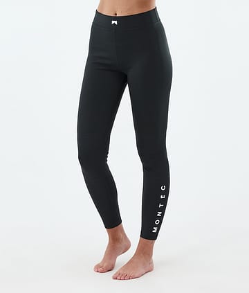 Montec Alpha W Superundertøy bukse Dame Black
