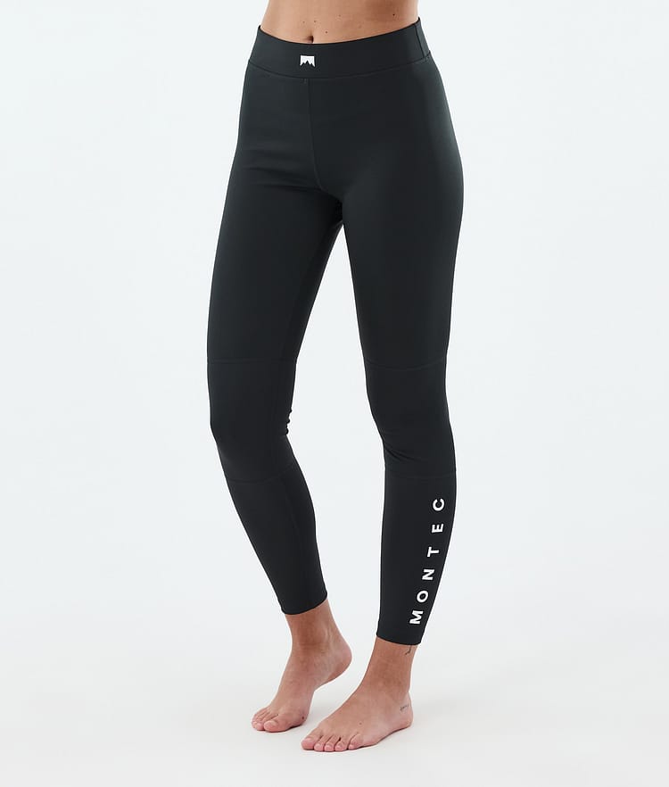 Montec Alpha W Superundertøy bukse Dame Black, Bilde 1 av 7