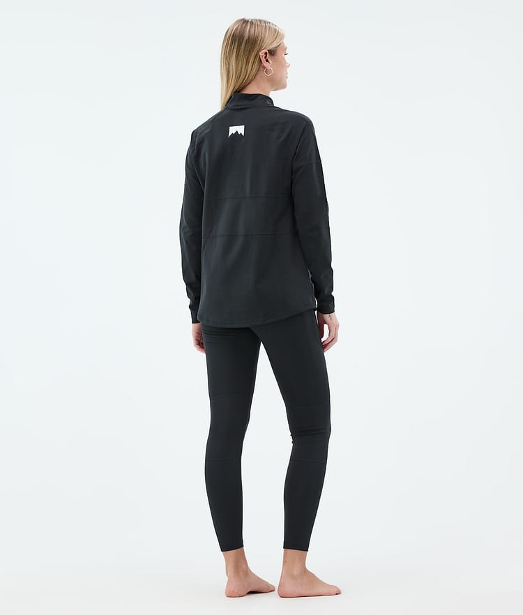 Montec Alpha W Superundertøy bukse Dame Black, Bilde 4 av 7