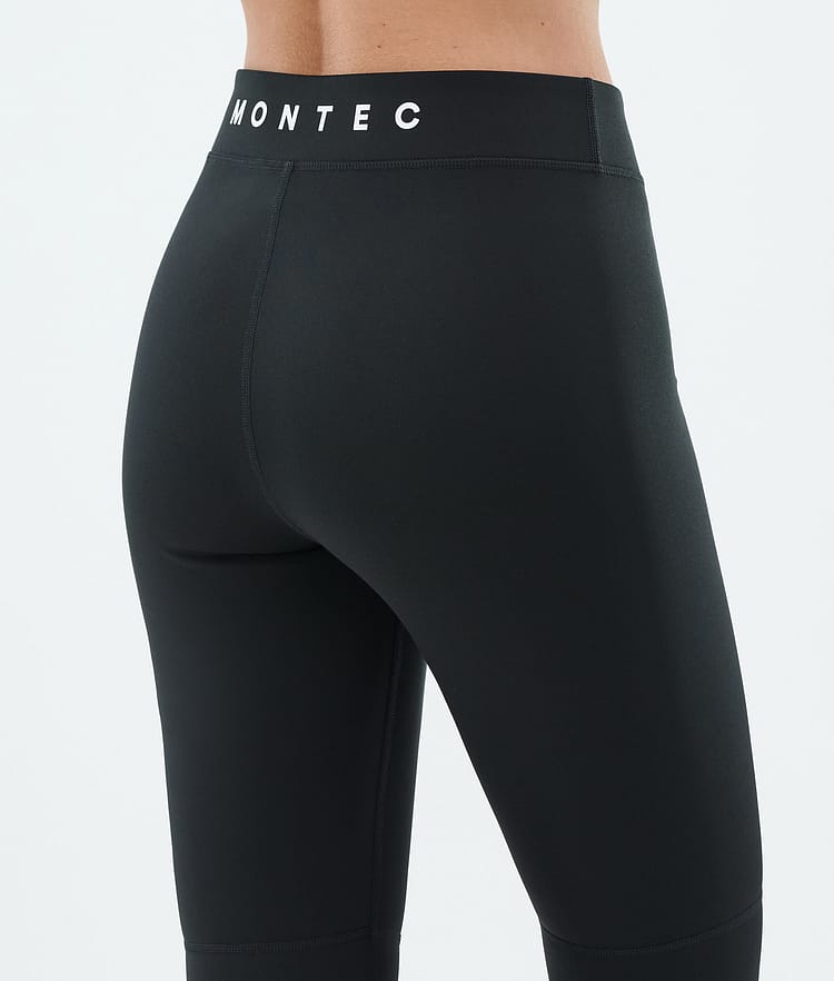 Montec Alpha W Superundertøy bukse Dame Black, Bilde 6 av 7