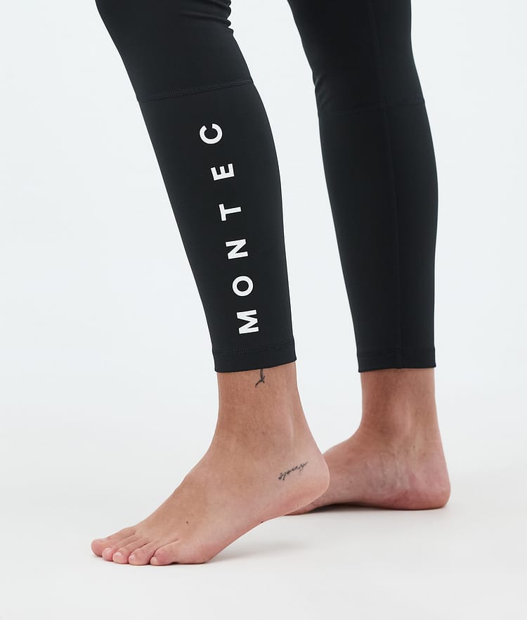Montec Alpha W Superundertøy bukse Dame Black, Bilde 7 av 7