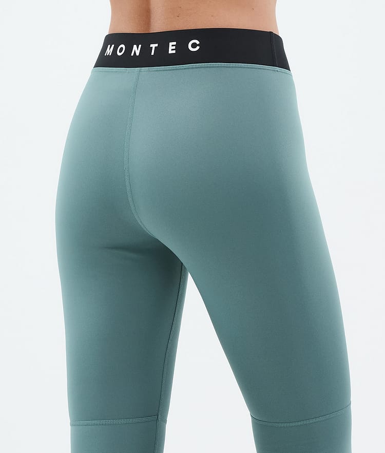 Montec Alpha W Superundertøy bukse Dame Atlantic/Black, Bilde 6 av 7