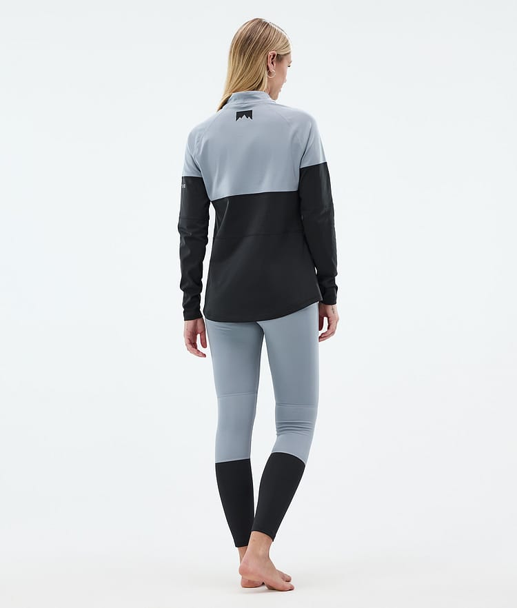 Montec Alpha W Superundertøy bukse Dame Soft Blue/Black, Bilde 4 av 7