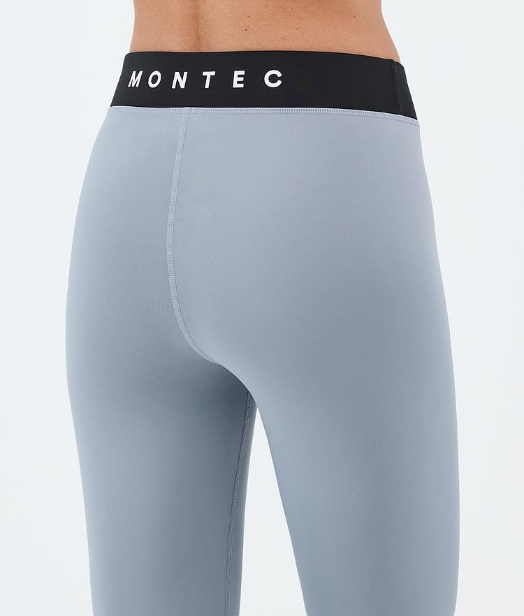 Montec Alpha W Superundertøy bukse Dame Soft Blue/Black, Bilde 6 av 7