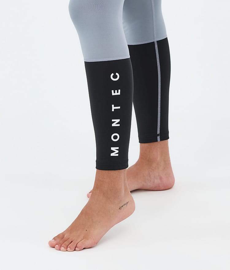 Montec Alpha W Superundertøy bukse Dame Soft Blue/Black, Bilde 7 av 7